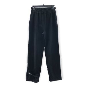 INC International Concepts Paperbag-Waist Jeans Deep Black 2‎